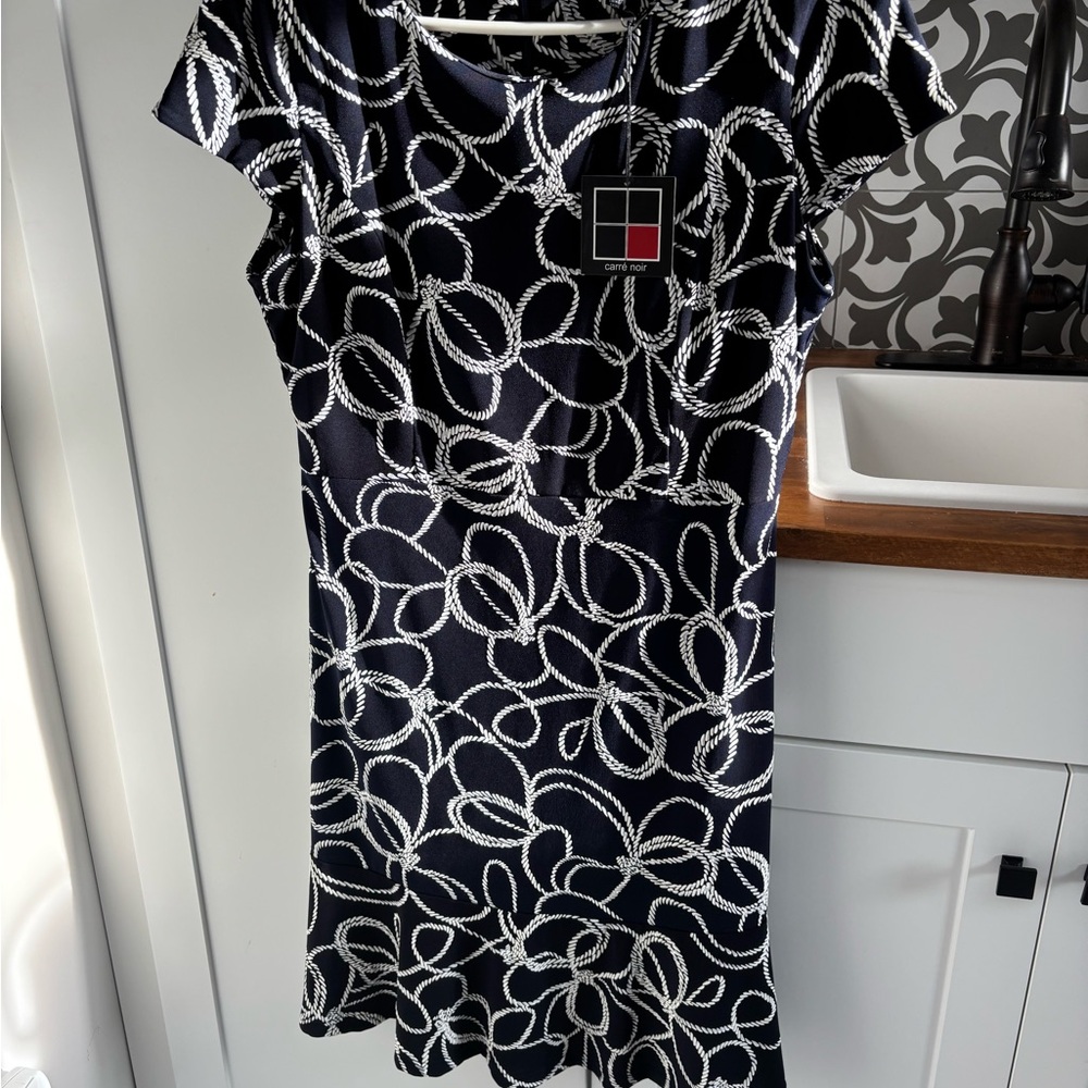Gorgeous Black and White Cowgirl Dress